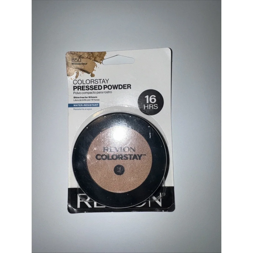 Revlon ColorStay Pressed Powder 850 Medium/Deep Water-Resistant Oil-Free Matte
